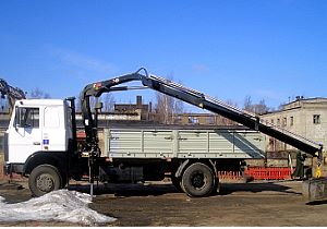 КМУ HIAB на базе МАЗ 5336