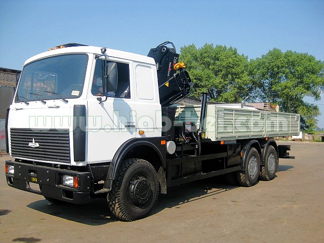 HIAB 166 В-2 Duo на базе МАЗ