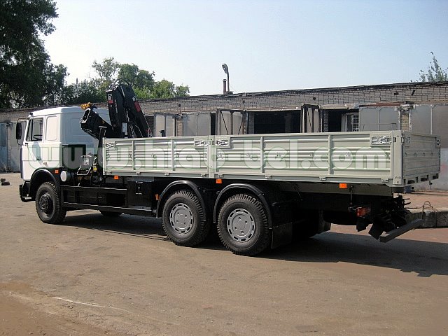 HIAB 166 В-2 Duo на базе МАЗ