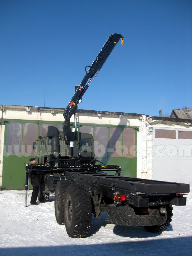 КМУ HIAB 111 B-3 HiDuo на шасси КаМАЗ 43118
