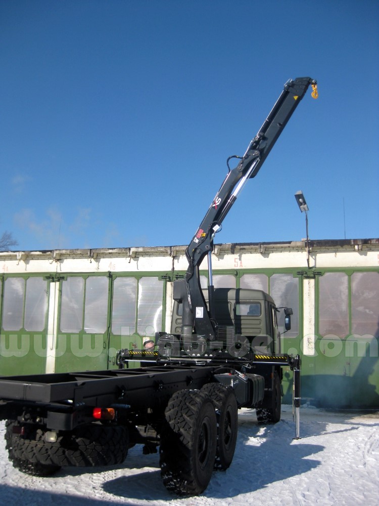 КМУ HIAB 111 B-3 HiDuo на шасси КаМАЗ 43118