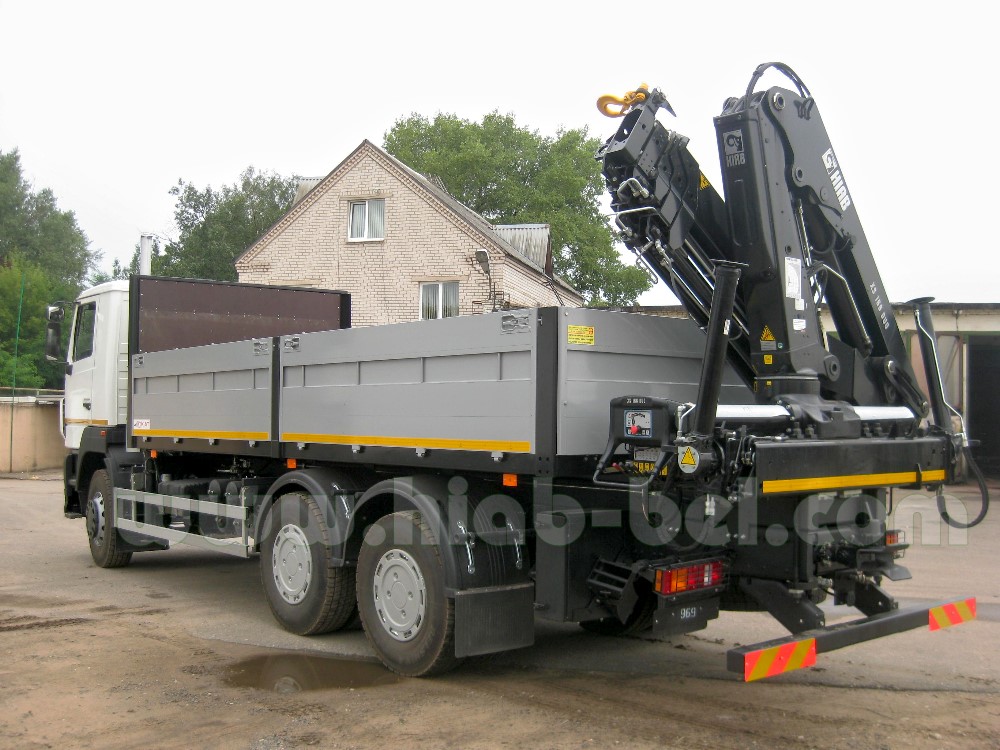 HIAB 166 D-4 Duo на базе шасси МАЗ 6312А9