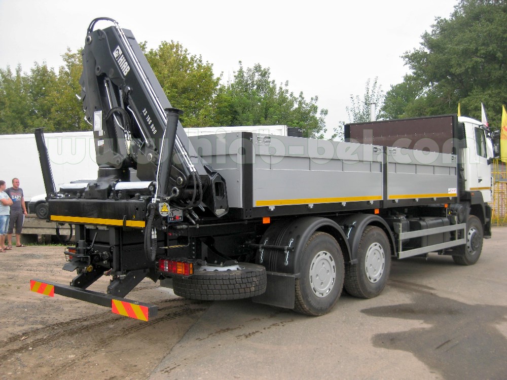 HIAB 166 D-4 Duo на базе шасси МАЗ 6312А9